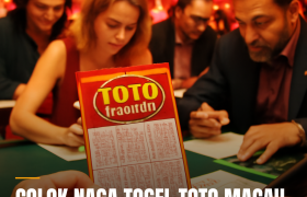 Colok Naga Togel Toto Macau dengan desain tiket unik