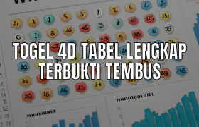 tabel lengkap togel 4D tembus